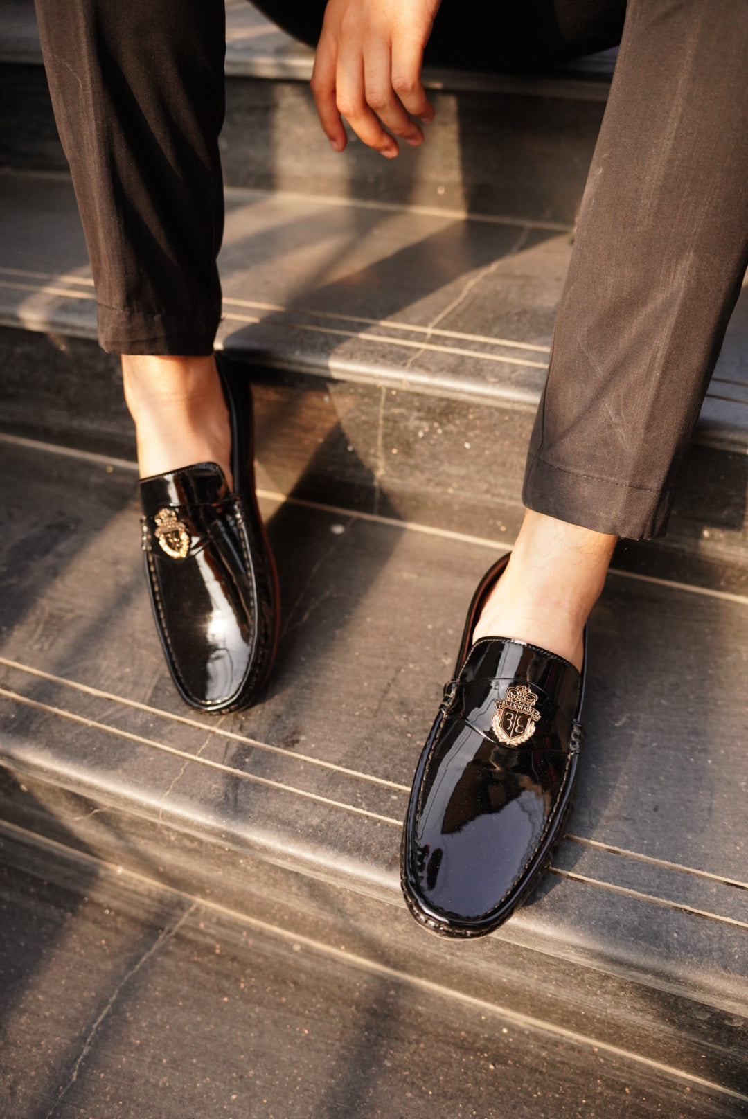 Billi black loafers